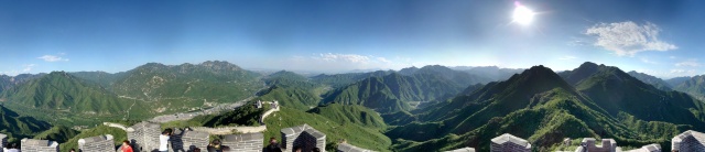 The Juyong pass of the Great Wall of China